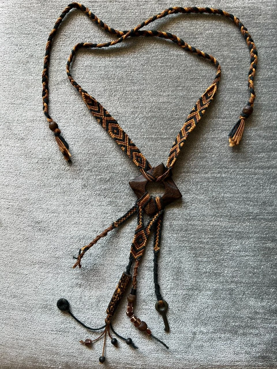 Collier en macramé – photo 4
